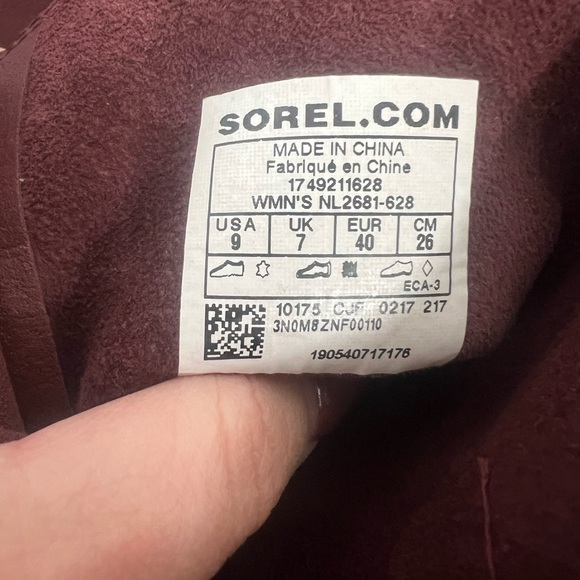 Sorel Farah Heeled Boots Size 9 - Picture 9 of 9